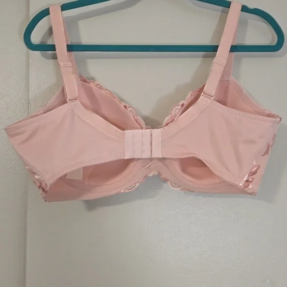 Soma Sensuous Sides Full Coverage Lace Peach Bra Size 40DD NWT - Picture 5 of 8